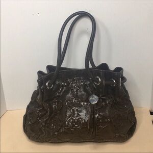Furla expresso brown leather tote